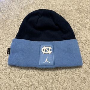 Vintage NWOT Jordan North Carolina UNC Heels Beanie Toboggan Hat